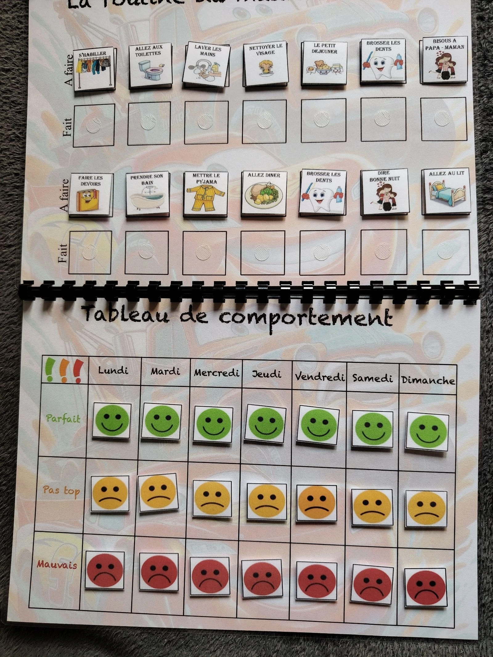 Trio cars de kalender plus de routine plus gedrag – photo 4
